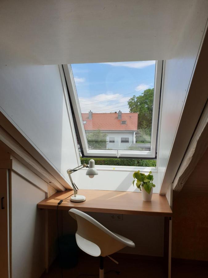 Sonnige Ruhige Dachzimmer Inkl Wifi Plus Kaffee Mit Wg Dusche Und Neuer Kueche Lorrach Bagian luar foto